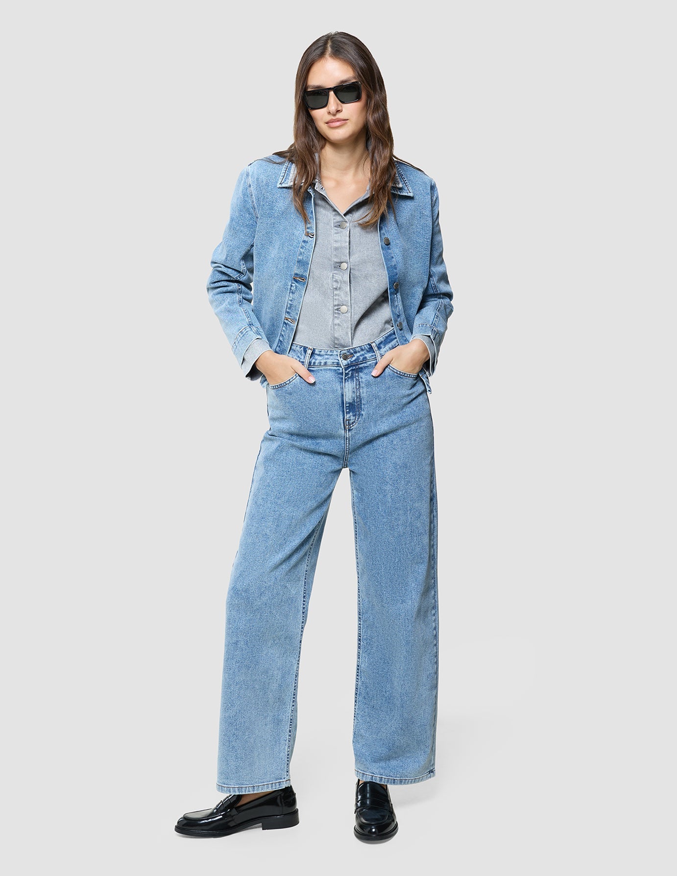 Denim on denim on denim